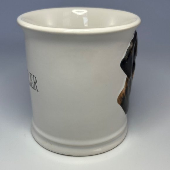 XPRES Best Friends Originals Rottweiler Dog Mug Augello 3D Vintage 1999 Cup - Picture 6 of 10